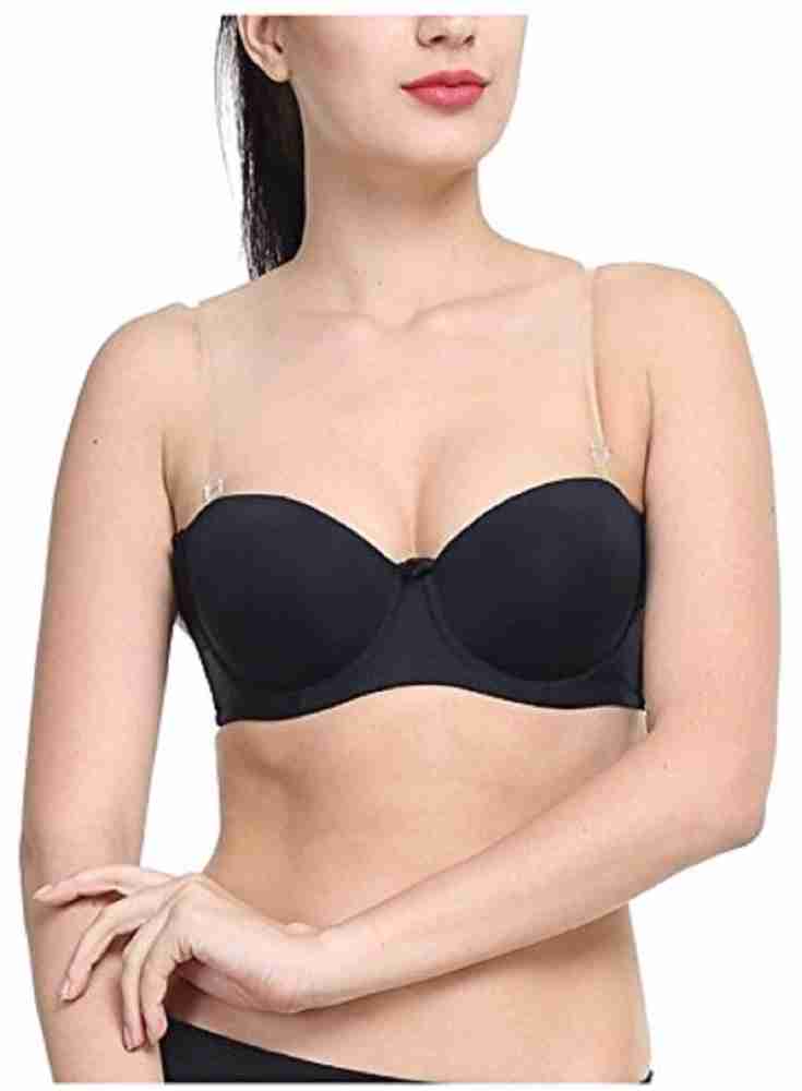 QAUKY QAUKY Women Cotton Padded Backless Invisible Clear Transparent Bra  Women Push-up Heavily Padded Bra - Buy QAUKY QAUKY Women Cotton Padded  Backless Invisible Clear Transparent Bra Women Push-up Heavily Padded Bra