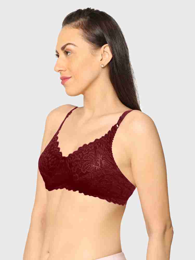 Buy Mod & Shy Pack Of 2 Lace Non-wired Non Padded Minimizer Bra