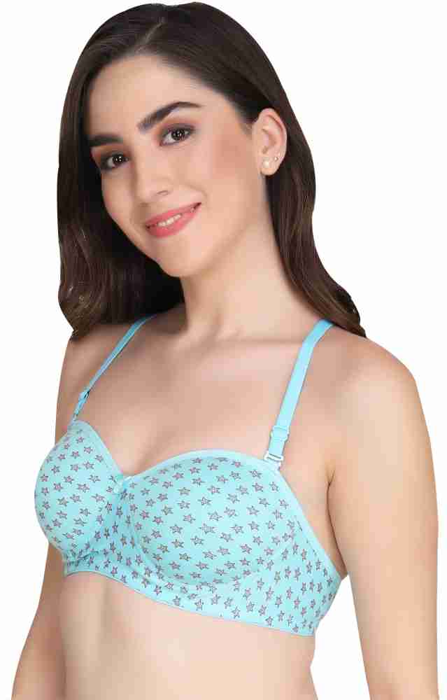 Liigne Liigne Star Print Half Cup Padded Everyday Bra For Women Women  Everyday Lightly Padded Bra - Buy Liigne Liigne Star Print Half Cup Padded  Everyday Bra For Women Women Everyday Lightly