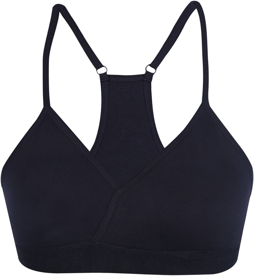 Buy Dchica V-Neck Padded Everyday Bra with Removable Cups & Adjustable  Straps