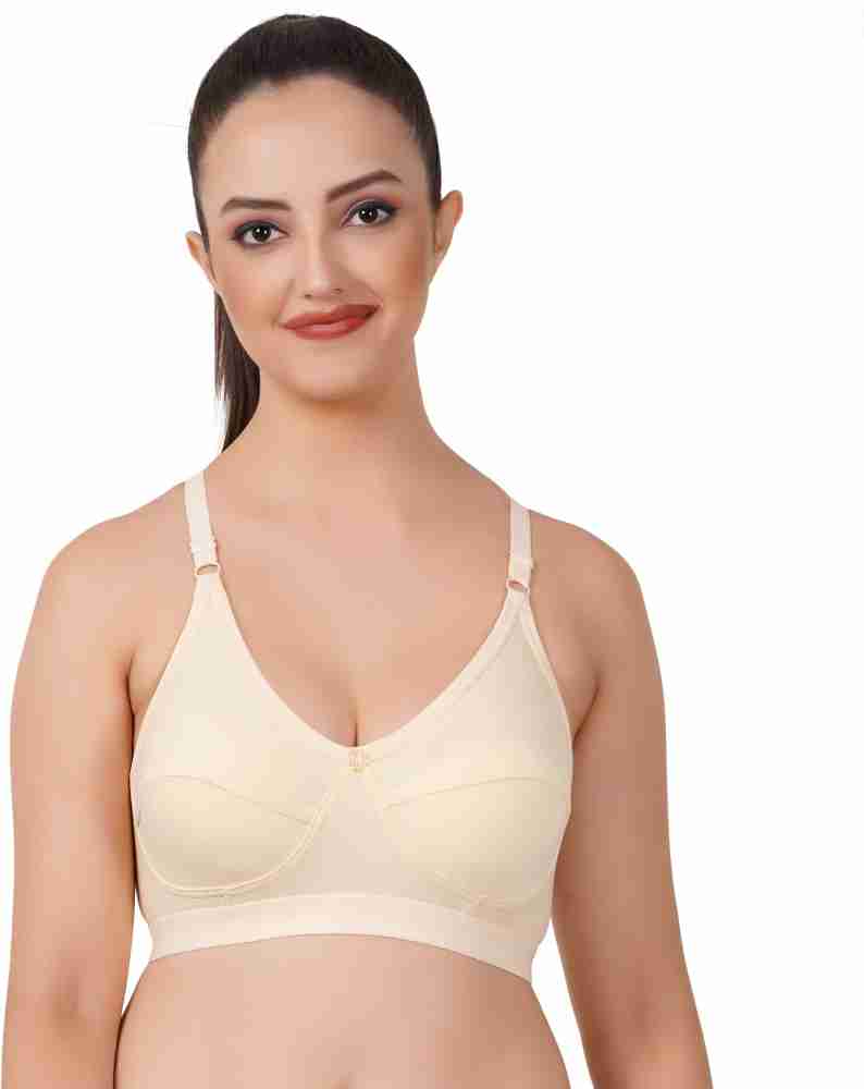 Full Coverage Non Padded Bra For Women Seamless Wireless Big Cup