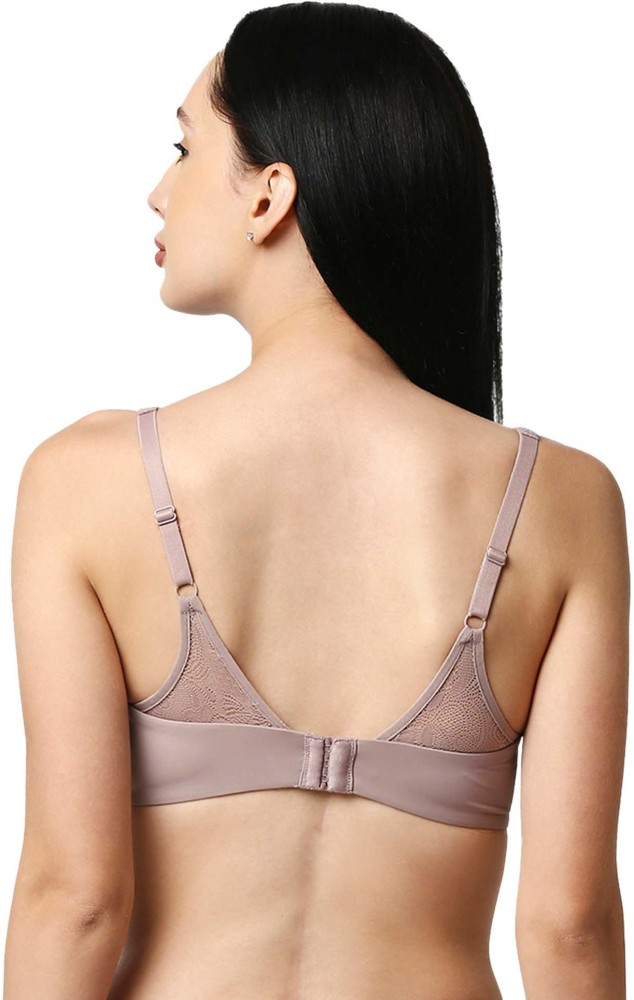 Buy SOIE Full Coverage Padded Non-Wired Bra-Brown-36D Online at