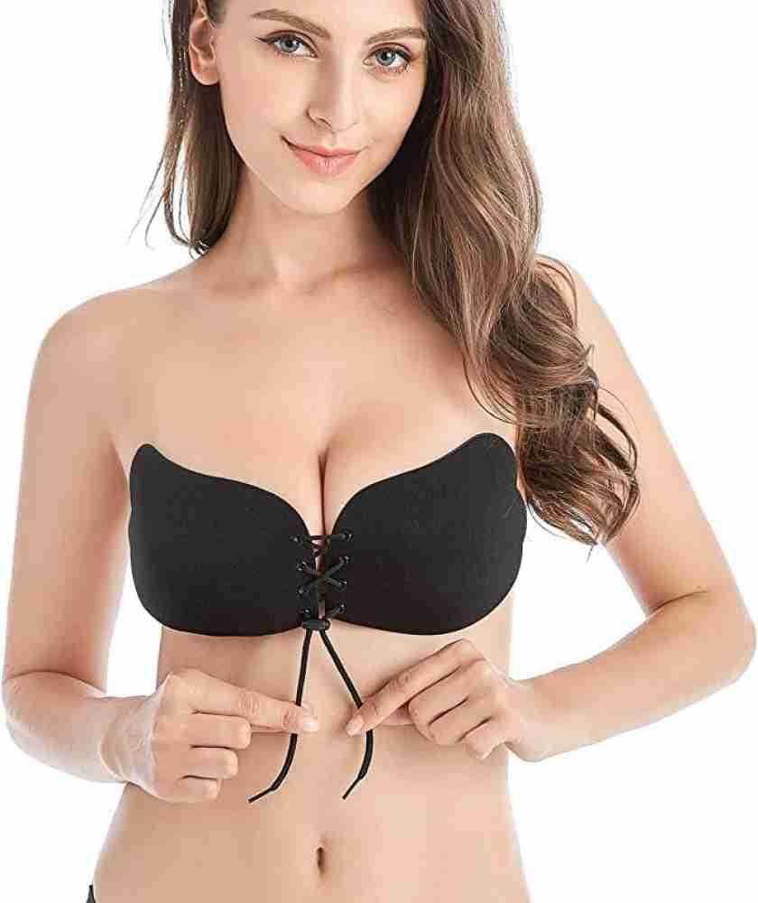 VanillaFudge Women's Silicone Adhesive Stick-on Push Up Strapless Invisible Backless  Bra Women Stick-on Lightly Padded Bra - Buy VanillaFudge Women's Silicone  Adhesive Stick-on Push Up Strapless Invisible Backless Bra Women Stick-on  Lightly