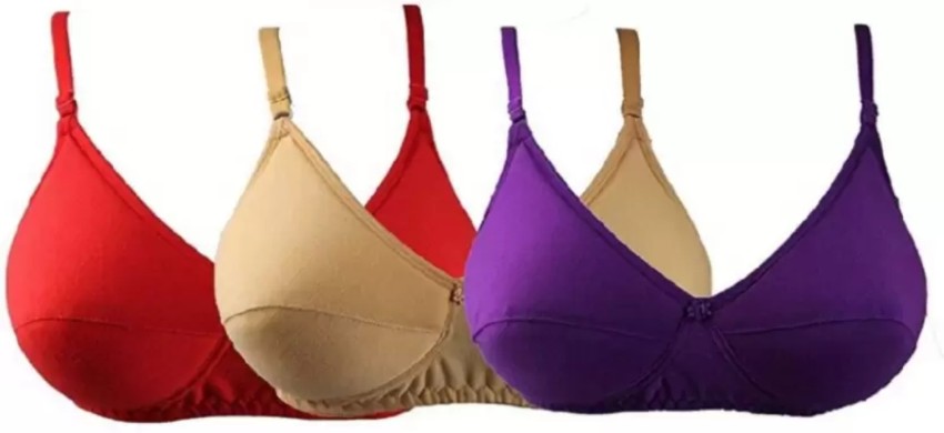 Buy TOFTY Pack of 2 Women Full Coverage Lightly Padded Embellished Bra  Online at Best Prices in India - JioMart.