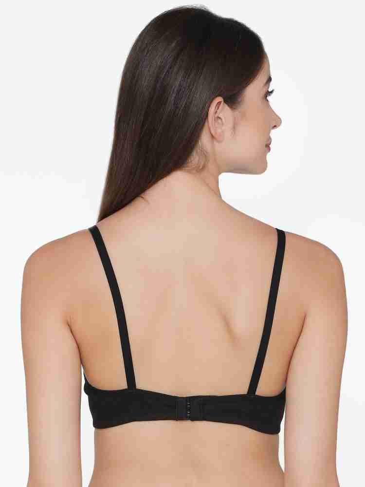 Clovia Black Solid Minimizer Bra