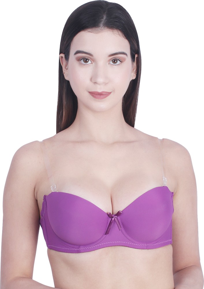 Buy Brachy Women's Net Padded Wired Push-Up Bra