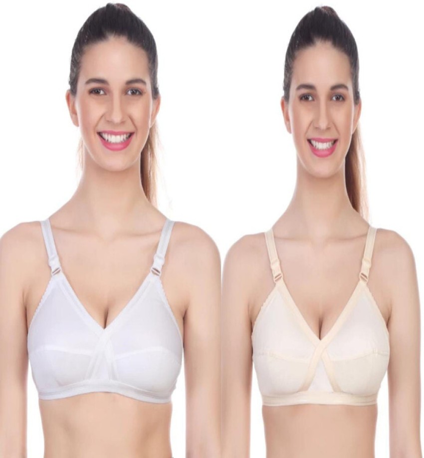 MdMart Women Full Coverage Non Padded Bra - Buy MdMart Women Full Coverage  Non Padded Bra Online at Best Prices in India