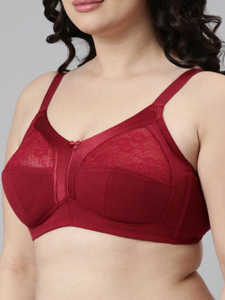 Enamor Full Coverage, Wirefree A014 Super Contouring M-frame Full Support  Fab-Cool Women Full Coverage Non Padded Bra - Buy Enamor Full Coverage, Wirefree  A014 Super Contouring M-frame Full Support Fab-Cool Women Full