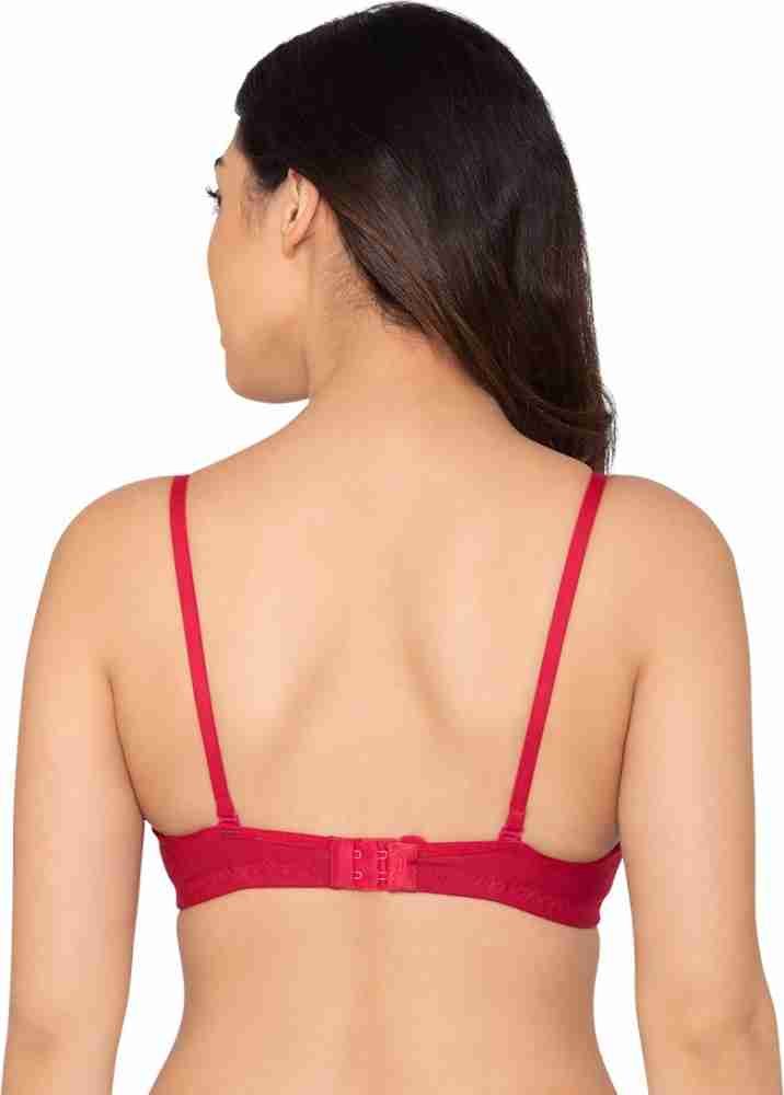Buy ESOROUCHA Everyday T-Shirt Push-Up Bra for Women Non Padded, Wirefree, Full  Coverage, Heavy Breast Bra (Multicolored Pack of 3,Size 30B) at