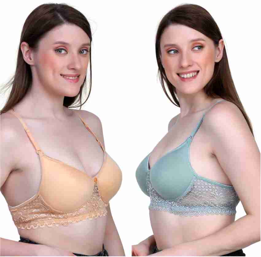 viyan enterprise Plus Size bra (40 to 50) - pack of 3 multicolours Women  Full Coverage Non Padded Bra - Buy viyan enterprise Plus Size bra (40 to  50) - pack of