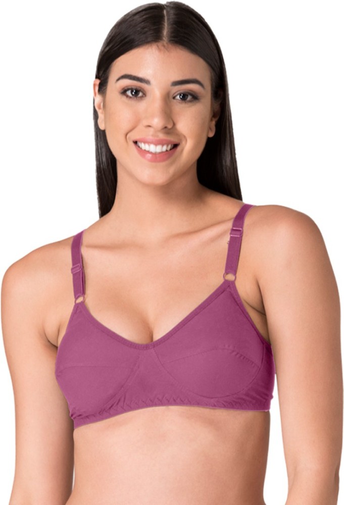 Komli 100% Cotton Non-Padded Full Coverage Bra