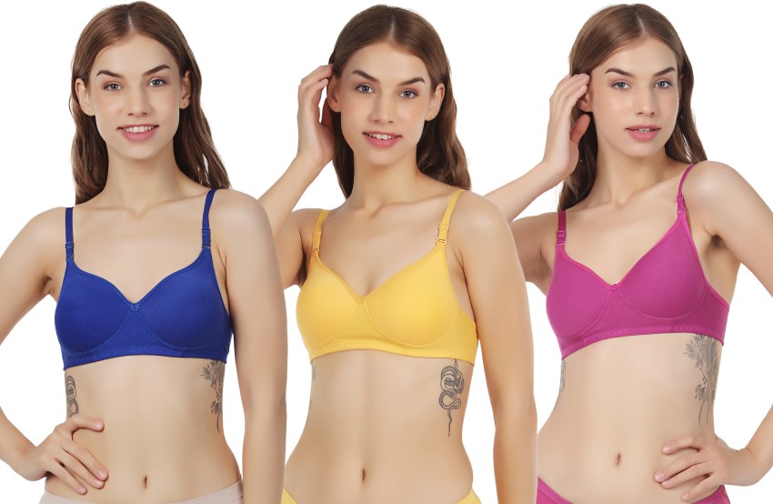 Buy Multicoloured Bras for Women by Sutjena Online