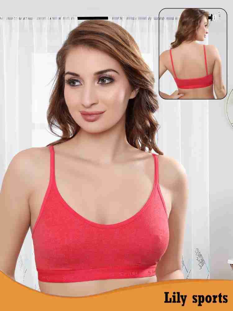 Lakhani Trader Women's Imported Cotton Sports Bra Non-Padded Non-Wired  Daily Workout Sport Bra Women Everyday Non Padded Bra - Buy Lakhani Trader  Women's Imported Cotton Sports Bra Non-Padded Non-Wired Daily Workout Sport