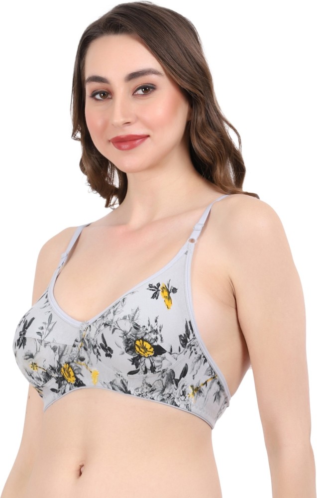Buy Lady Lyka Women's Cotton T-Shirt Padded Non Wired Bra (Pack of