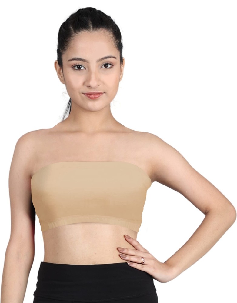 Dchica Strapless Bra for Girls Non-Wired Gym Workout Girls Bandeau/Tube Non  Padded Bra - Buy Dchica Strapless Bra for Girls Non-Wired Gym Workout Girls  Bandeau/Tube Non Padded Bra Online at Best Prices in India
