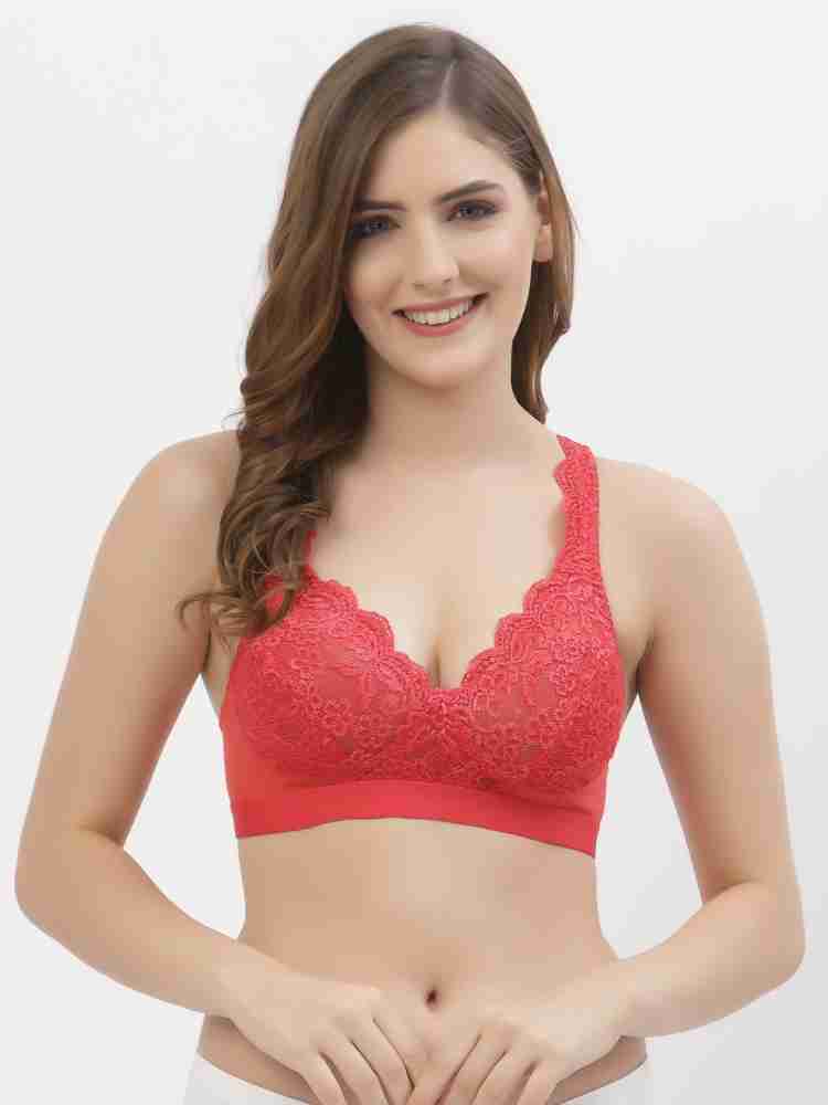 Floret Full Coverage Lace Bridal Bra for Your Special Day Women Full  Coverage Non Padded Bra - Buy Floret Full Coverage Lace Bridal Bra for Your  Special Day Women Full Coverage Non