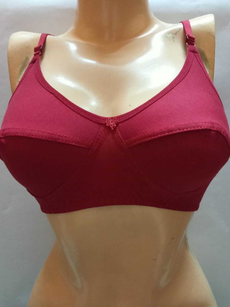 Hosiery Push-Up Women's half net bra, Ramagreen, Plain at Rs 60/piece in  New Delhi
