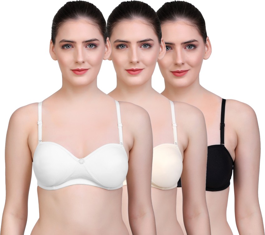 Lady Nice Women Balconette Lightly Padded Bra - Buy Lady Nice Women  Balconette Lightly Padded Bra Online at Best Prices in India