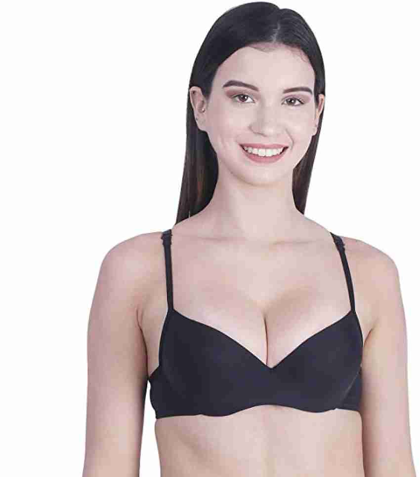 Buy Pankywear Women Black Every Day's Padded Push up Bra (Pack of 1) Women  T-Shirt Heavily Padded Bra Online at Best Prices in India