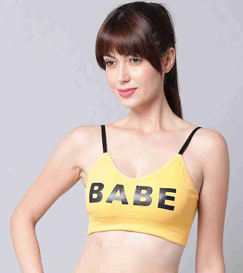 Shelony Women Sports Lightly Padded Bra - Buy Shelony Women Sports Lightly  Padded Bra Online at Best Prices in India