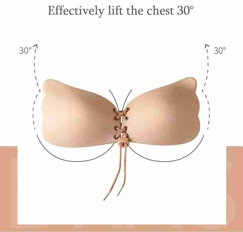 ActrovaX 360 Kiss Bra Silicone Adhesive Stick on Women Stick-on Heavily Padded  Bra - Buy ActrovaX 360 Kiss Bra Silicone Adhesive Stick on Women Stick-on  Heavily Padded Bra Online at Best Prices