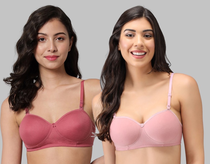 CurRve Women Balconette Lightly Padded Bra - Buy CurRve Women Balconette  Lightly Padded Bra Online at Best Prices in India