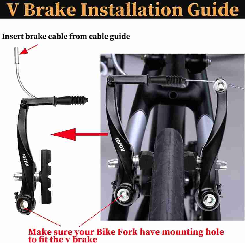 Installing 2024 bike brakes