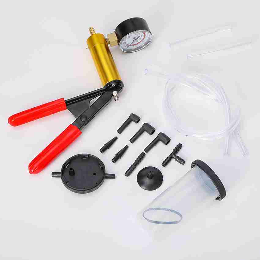 uptodateprouducts Vacuum Pump Brake Bleeder Kit for Motorcycle 16