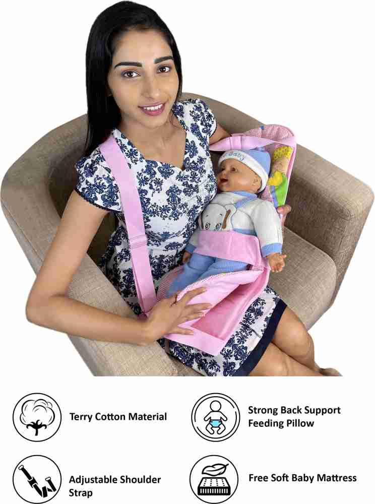 Hoopa Shoulder Belt Pink 2 in 1 Pillow Infant Carrier Nursing pad Breastfeeding Breastfeeding Pillow Price in India Buy Hoopa Shoulder Belt Pink 2 in 1 Pillow Infant Carrier Nursing pad