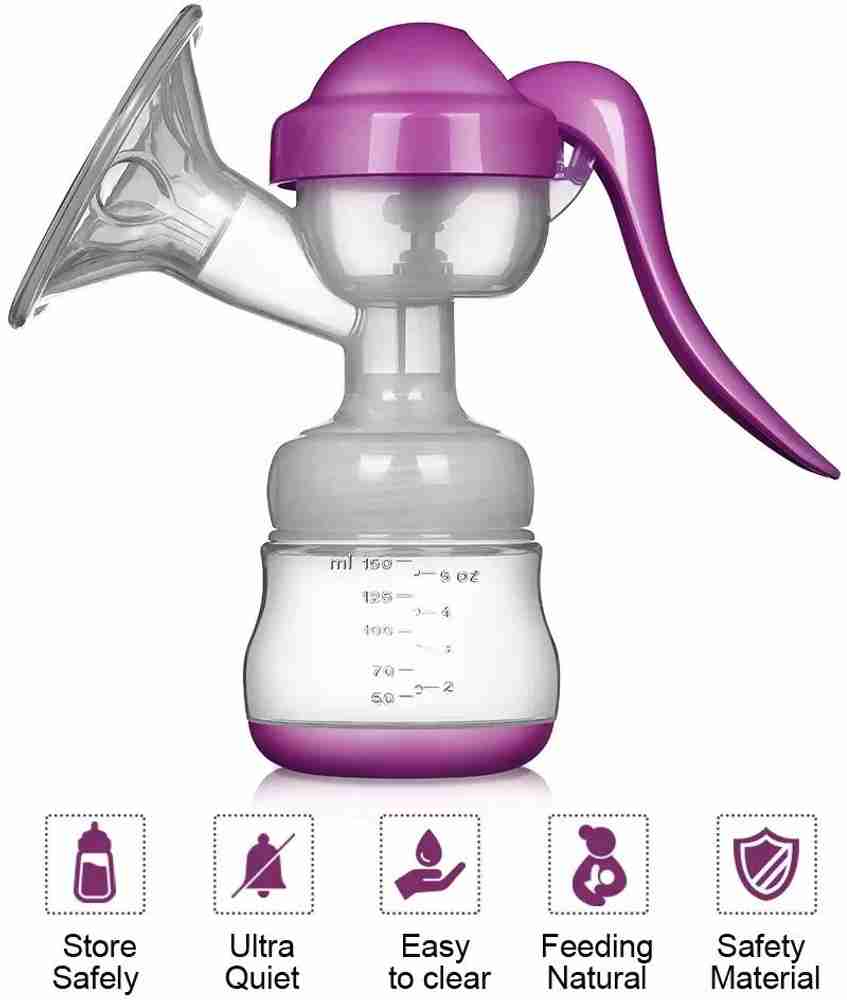 Purple breast pump discount
