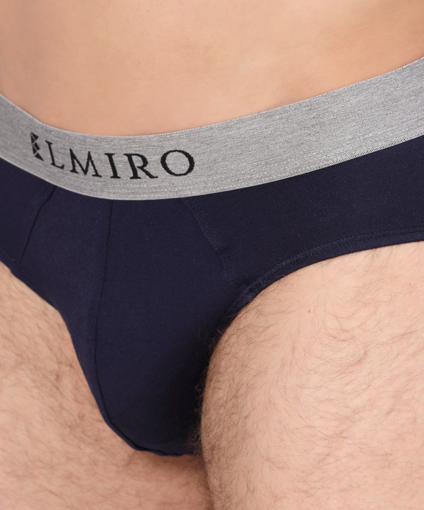 Elmiro Briefs : Buy Elmiro Mens Intimo-tech Antimicrobial Micro Modal Bold  Brief - Multicolor (Pack of 5) Online