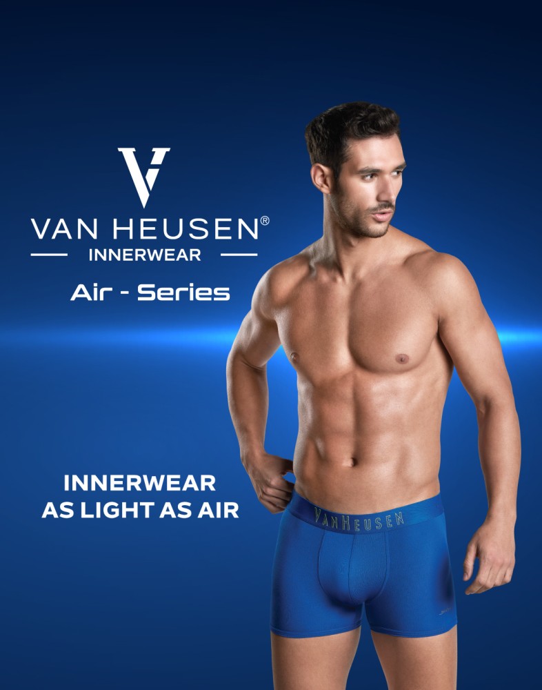 Van Heusen Innerwear Briefs, Men Blue Solid Briefs for Innerwear