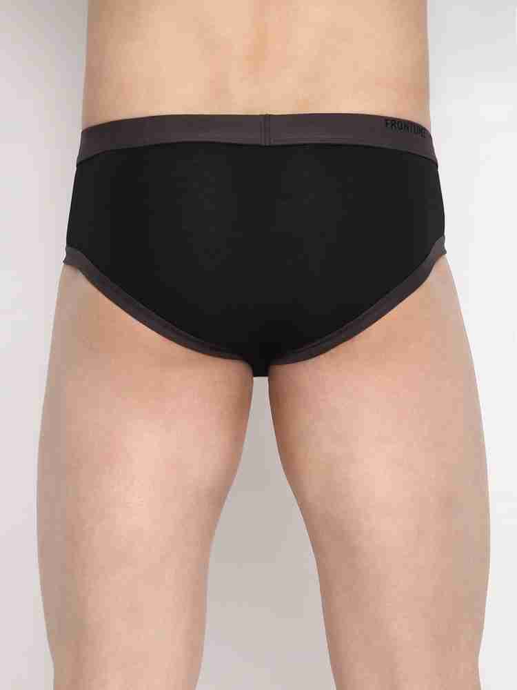 Buy Rupa Solid Briefs - Black ,Pack Of 3 Online at Low Prices in India 