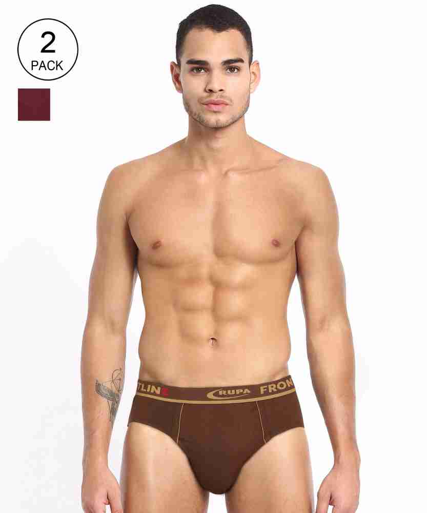 Buy Rupa Striped Briefs - Multi ,Pack Of 10 Online at Low Prices