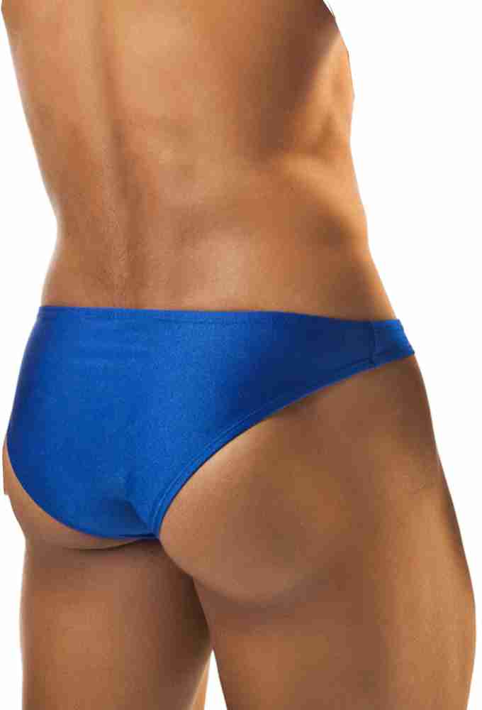 Buy MERSODA Royal Blue Polyester and Spandex G-String Thong