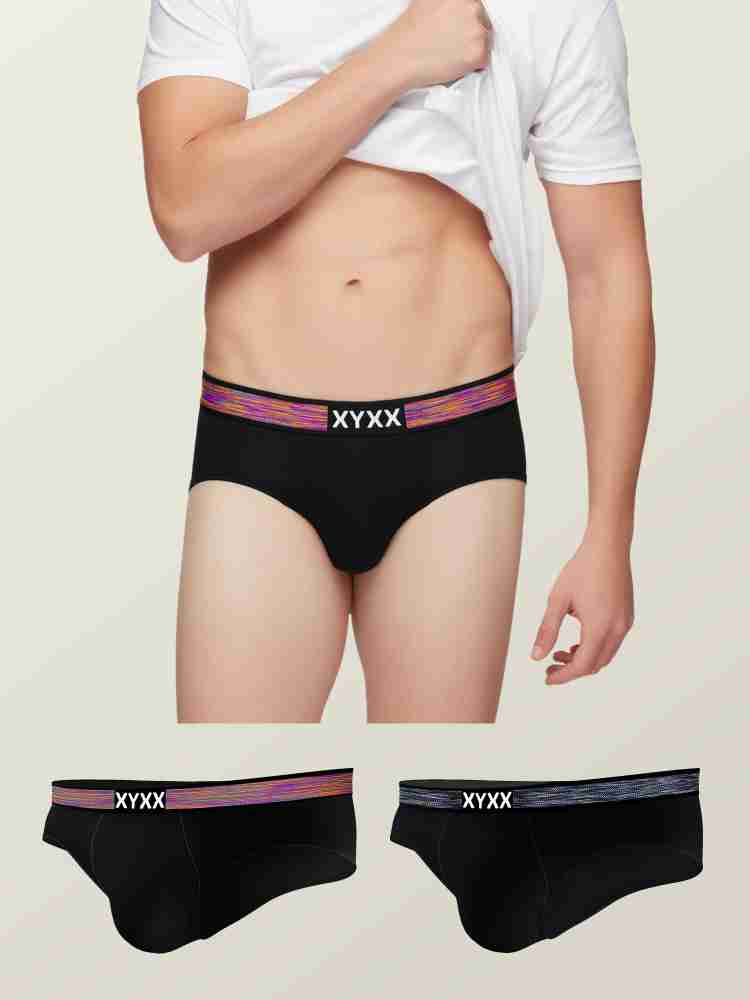 Buy XYXX Pack of 3 Intellisoft Micro Modal Illuminati Men Briefs