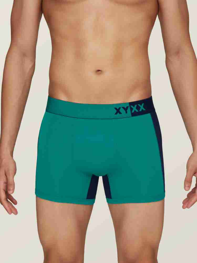 XYXX Men's Dualist Micromodal Regular Fit Colorblock Antimicrobial Briefs  with No Marks Waistband (Pack of 5)