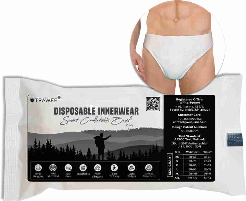 TRAWEE Disposable Antimicrobial Thong Women Disposable White Panty - Buy  TRAWEE Disposable Antimicrobial Thong Women Disposable White Panty Online  at Best Prices in India