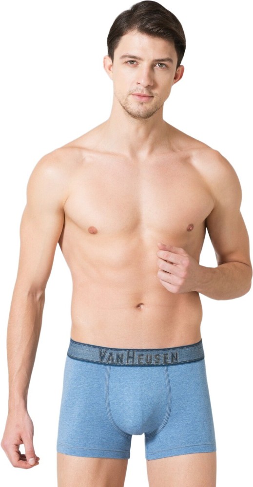 Buy Van Heusen Innerwear Men 4-Way Stretch & Body Defining Fit Trunks -  Black online