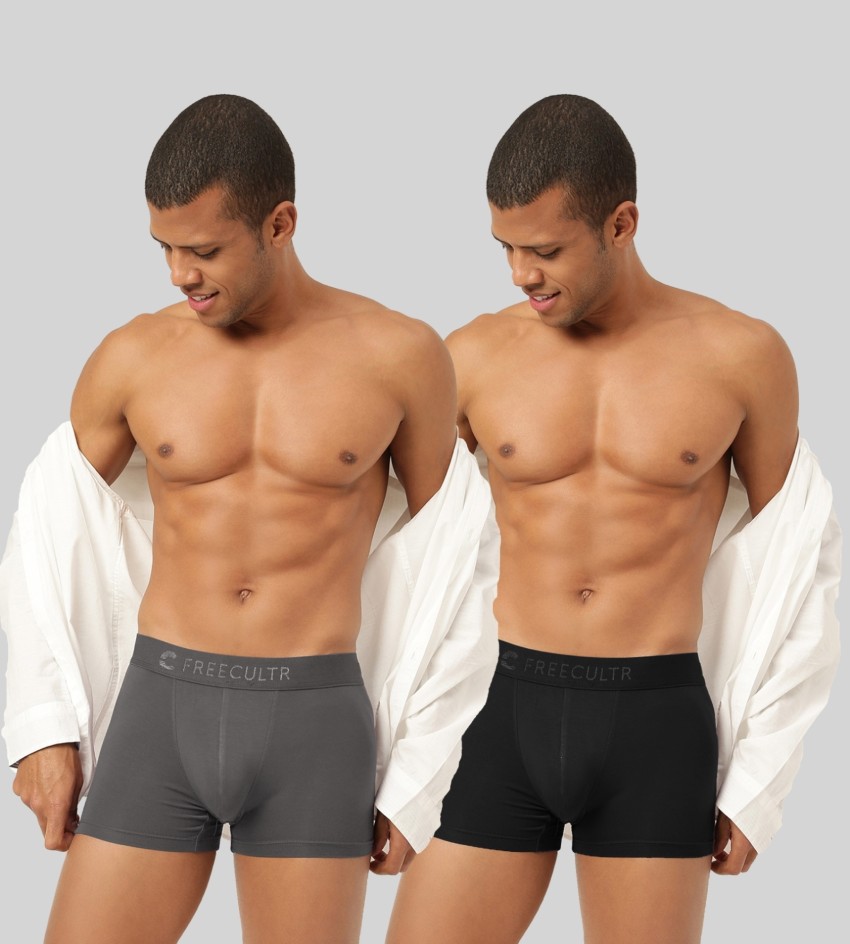 Buy FREECULTR Mens Underwear Anti Chaffing Sweat-proof Micromodal Briefs  (Pack of 5) Online
