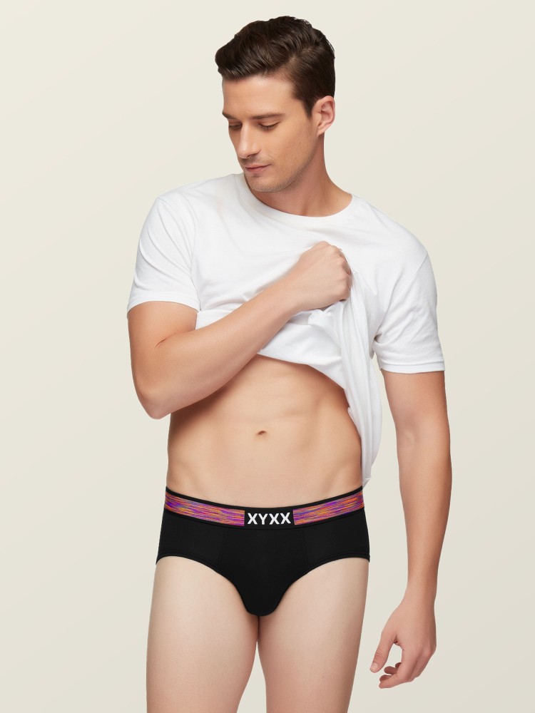 XYXX Men Hues Intellisoft Micro Modal Solid Brief - Buy XYXX Men