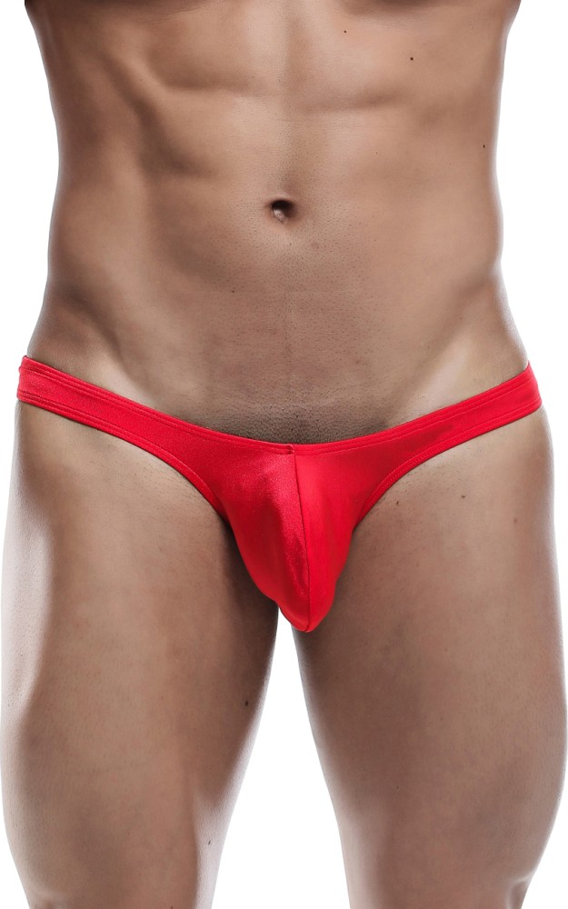 Buy MERSODA Red Polyester and Spandex G-String Thong Underwear - L