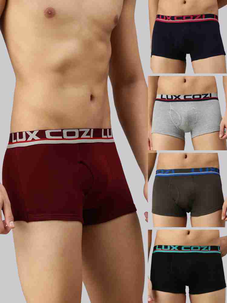 Buy Lux Cozi Bigshot Men's Multicolour Solid Cotton Pack of 2 Briefs Online  at Best Prices in India - JioMart.