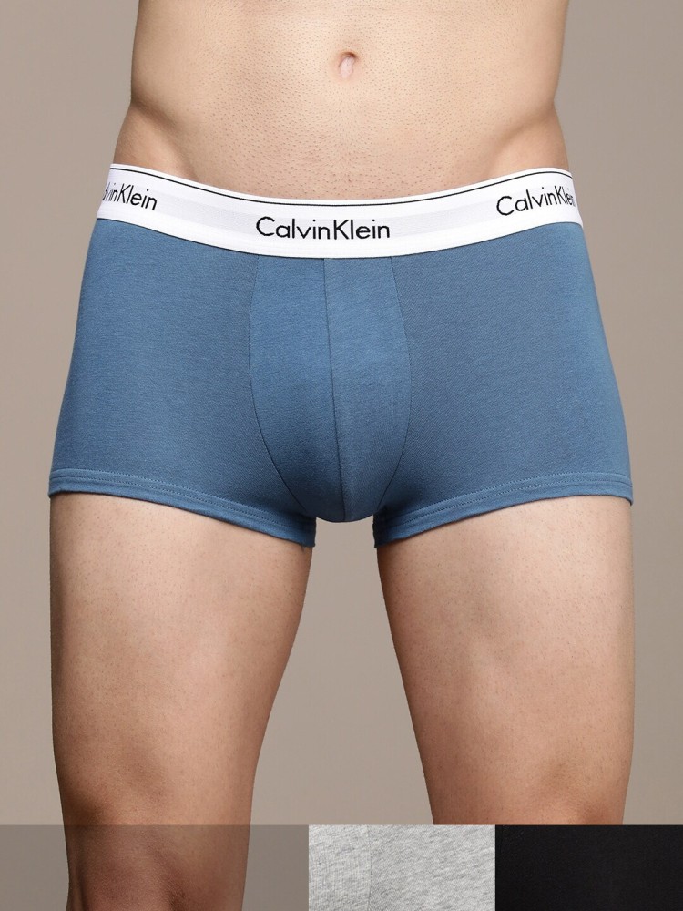 Calvin Klein Underwear Steel Micro Low-rise Trunk in Purple for Men