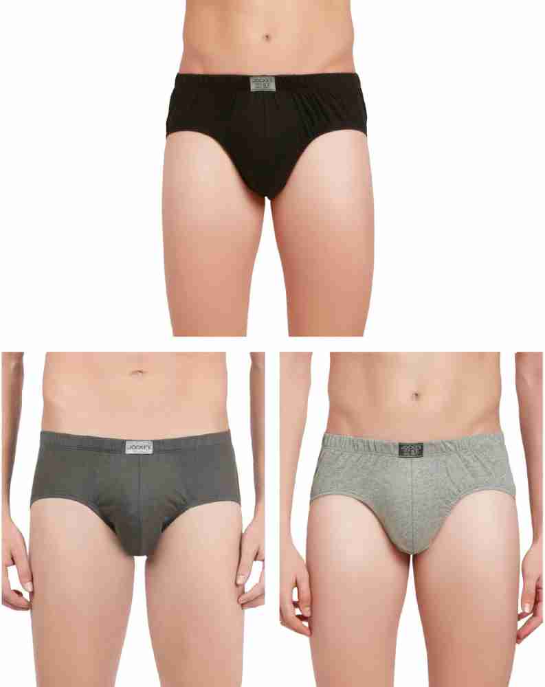 JOCKEY Men 8035 Brief - Buy Grey Melange JOCKEY Men 8035 Brief Online at  Best Prices in India