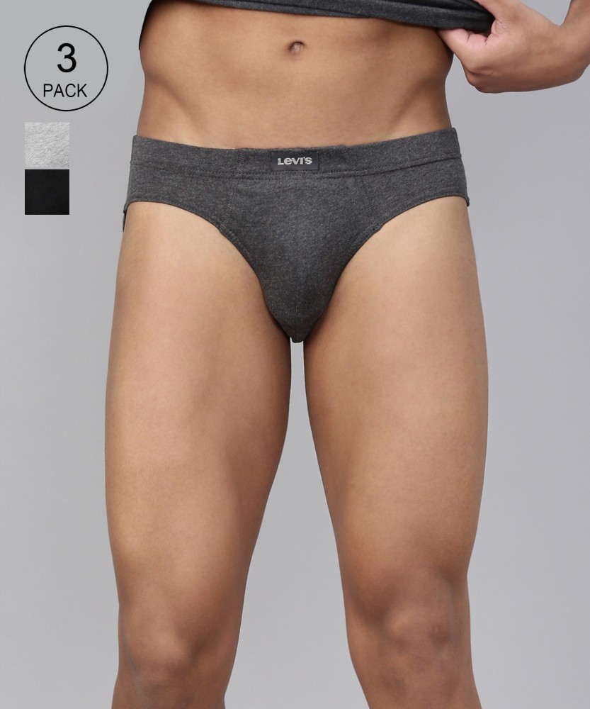 LEVI'S Men Contoured Double Pouch, Tag Free & Smartskin Technology Style#  011 Comfort Brief - Buy LEVI'S Men Contoured Double Pouch, Tag Free &  Smartskin Technology Style# 011 Comfort Brief Online at Best Prices in  India