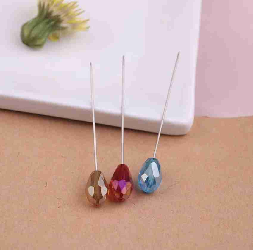 Crystal hijab store pins