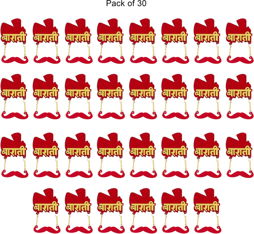 Hastshilp Barati Brooch Set Of 30 Wedding Brooches for Groom Side Ladkewaale Baraati Brooch Price in India Buy Hastshilp Barati Brooch Set Of 30 Wedding Brooches for Groom Side Ladkewaale Baraati Broo...