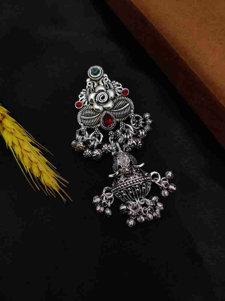 DHARM JEWELS Lovely Design Brooch Saree Pin safety Pins3 for Women
