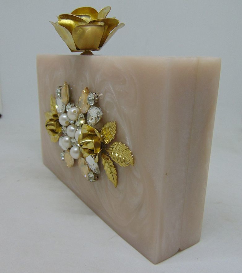 Resin clutch deals purse